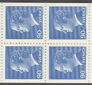 Sverige – F H 281 Carl XVI Gustaf, typ I, kpl **
