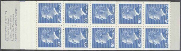 Sverige - F H 281 RT Carl XVI Gustaf, typ I, kpl **