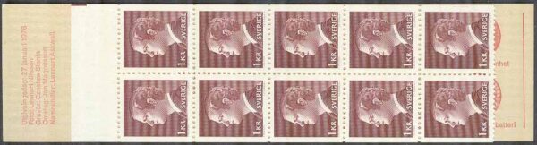 Sverige - F H 287 A1 RT Carl XVI Gustaf, kpl **