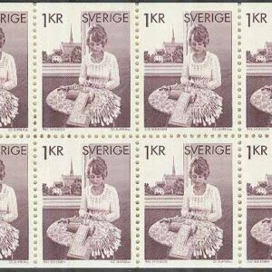 Sverige – F H 289 B cyls 2 Knypplerska, kpl **