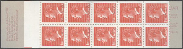 Sverige - F H 295 Carl XVI Gustaf, kpl **