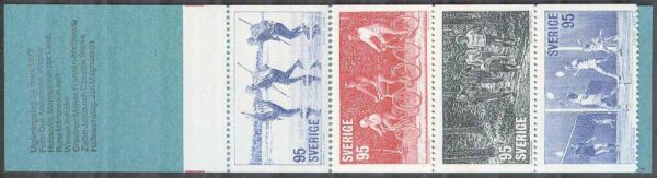 Sverige - F H 296 B RT Motionsidrott, kpl **