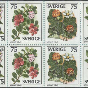 Sverige – F H 301 B:2 Vilda bär, kpl **