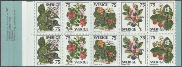 Sverige - F H 301 B:2 Vilda bär, kpl **