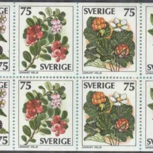 Sverige – F H 301 D:1 f Vilda bär, kpl **