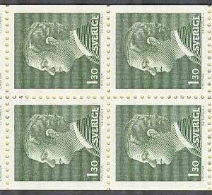 Sverige – F H 305 A1a cyls 1 fana Carl XVI Gustaf, kpl **