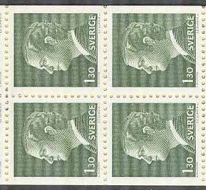 Sverige – F H 305 A1a cyls 1 fot Carl XVI Gustaf, kpl **