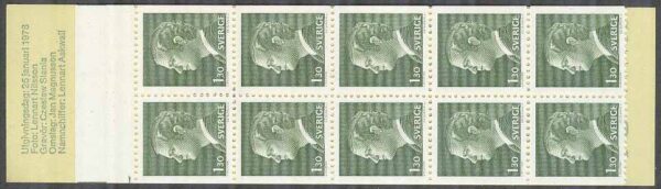 Sverige - F H 305 A1a cyls 1 fot Carl XVI Gustaf, kpl **