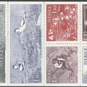 Sverige – F H 307 B:1 Linnés resor, kpl **