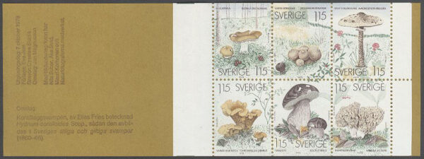 Sverige - F H 310 AI Svampar, kpl **