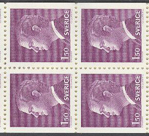 Sverige – F H 323 A Carl XVI Gustaf, typ I, kpl **