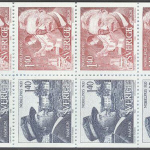 Sverige – F H 326 RT Nobelpris 1920, kpl **