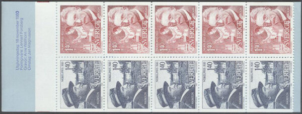Sverige - F H 326 RT Nobelpris 1920, kpl **