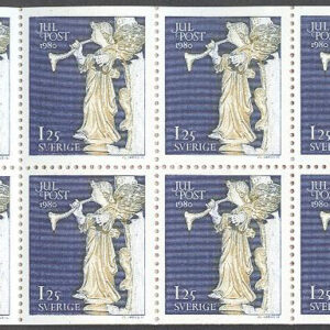 Sverige – F H 328 All Julpost 1980, kpl **