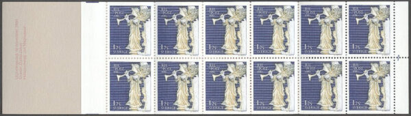 Sverige - F H 328 All cyls 1 Julpost 1980, kpl **