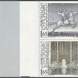 Sverige – F H 335 II cyls 1 John Bauer, kpl **
