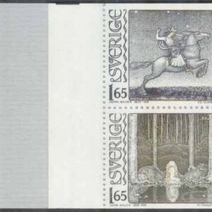 Sverige – F H 335 II cyls 2 + RT John Bauer, kpl ** DUBBEL
