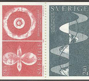 Sverige – F H 341 cyls 1 Nobelpristagare – Atomfysik, kpl **