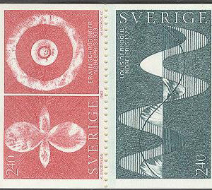 Sverige – F H 341 cyls 1 + kn Nobelpristagare – Atomfysik, kpl ** DUBBEL