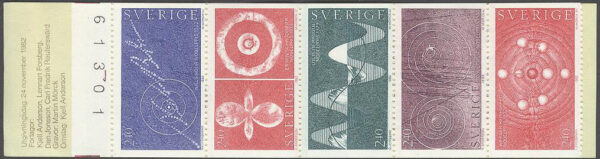 Sverige - F H 341 cyls 1 + kn Nobelpristagare - Atomfysik, kpl ** DUBBEL