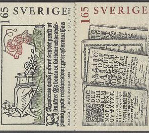 Sverige – F H 342 kn Tryckerikonsten i Sverige 500 år, kpl **