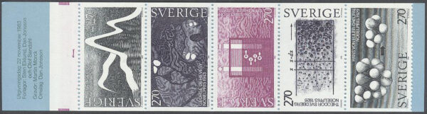 Sverige - F H 348 cyls 1 Nobelpristagare - Kemi, kpl **