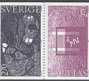 Sverige – F H 348 kn Nobelpristagare – Kemi, kpl **