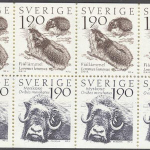 Sverige – F H 350 A cyls 2 Fjälldjur, kpl **