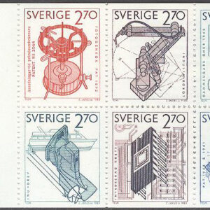 Sverige – F H 352 cyls 1 skarv=övertryck Made in Sweden, kpl **