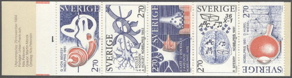 Sverige - F H 356 cyls 1 Nobelpristagare - Fysiologi & Medicin, kpl **