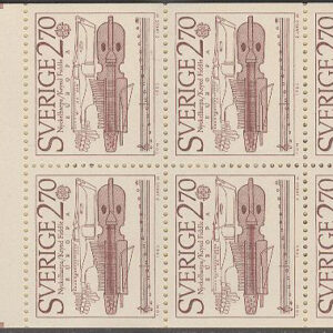 Sverige – F H 358 cyls 2 Europa CEPT 1985, kpl **