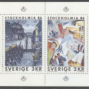 Sverige – F H 361 A Stockholmia 86 III, kpl **