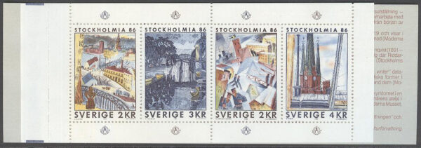 Sverige - F H 361 A Stockholmia 86 III, kpl **