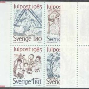 Sverige – F H 362:0 RT Julpost 1985, kpl **