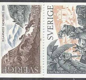 Sverige – F H 363 RT Nobelpristagare – Litteratur, kpl **