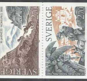 Sverige – F H 363 cyls 2 slinga Nobelpristagare – Litteratur, kpl **