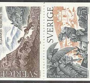 Sverige – F H 363 kn + RT Nobelpristagare – Litteratur, kpl ** DUBBEL