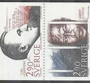 Sverige – F H 373 B kn Nobelpristagare – Fred, kpl **