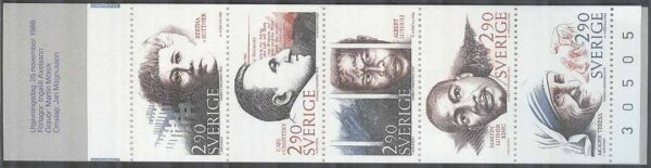 Sverige - F H 373 B kn Nobelpristagare - Fred, kpl **