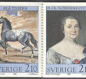 Sverige – F H 378 cyls 2 fot Konst på Gripsholms slott, kpl **