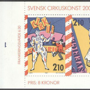 Sverige – F H 379 cyls 1 Svensk cirkuskonst 200 år, kpl **