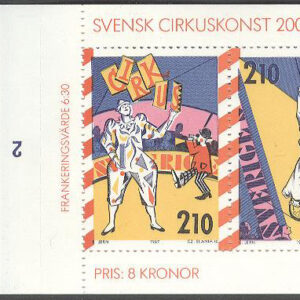 Sverige – F H 379 cyls 2 Svensk cirkuskonst 200 år, kpl **