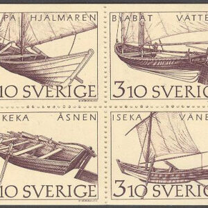 Sverige – F H 383 RT Inlandets båtar, kpl **