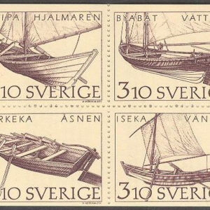Sverige – F H 383 cyls 2 Inlandets båtar, kpl **