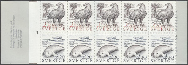Sverige - F H 385 B cyls 1 Kusthavet, kpl **