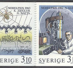 Sverige – F H 391 cyls 2 fot Nobelpristagare – Kemi, kpl **