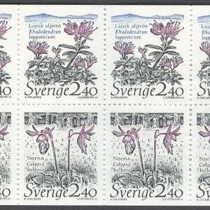 Sverige – F H 398 kn Nationalparker I, kpl **