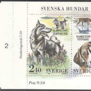 Sverige – F H 399 cyls 2 Svenska Hundar, kpl **