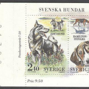 Sverige – F H 399 kn Svenska Hundar, kpl **