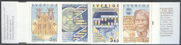 Sverige - F H 400 cyls 1 Nobelpristagare - Fysiologi eller Medicin, kpl **